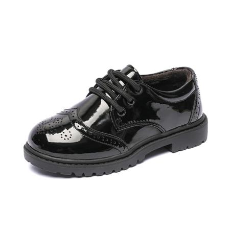 Pojkar Slip On Flats Rund Toe Klänning Skor