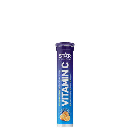 Star Nutrition Vitamin-C 20 brustabletter Apelsin