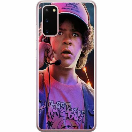 Samsung Galaxy S20 Mjukt Skal - Stranger Things - Dustin Hende