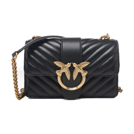 Pinko, Shoulder Bags Zwart, Dames, Maat:ONE Size