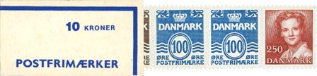 Danmark 1983 - Automathæfte 10 kr. AFA 1 - Postfrisk