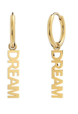 Edblad Dream Hoops Gold Smycken & klockor Dam Guld ONESIZE