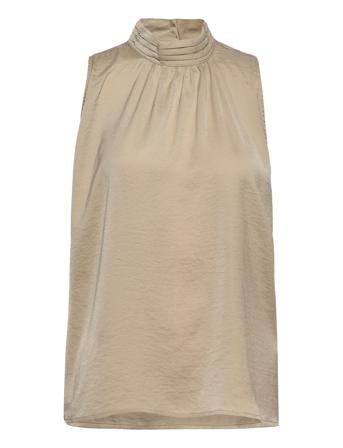 Aileensz Top Blus Ärmlös Brun Saint Tropez