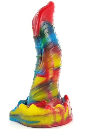 Wolorz Dildo Multicolour 22,5 cm Dragon dildo - Blushme.se