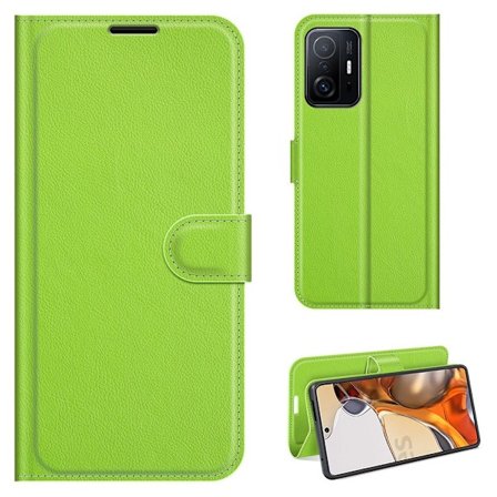 Classic Xiaomi 11T Läppäkotelo - Vihreä