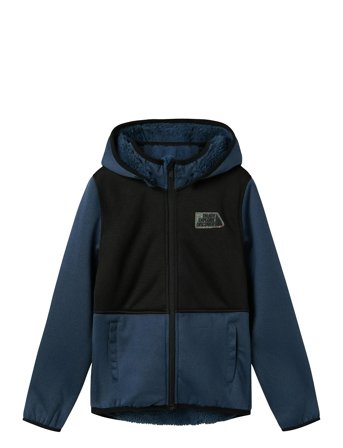 name it Nknmada08 Jacket 1Fo - Navy - 128