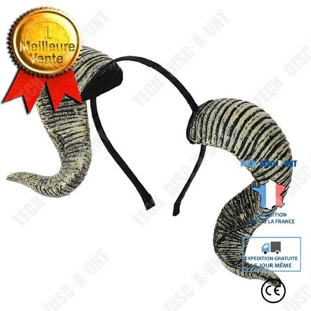 TD Halloween Pannband Carnival Scen Roliga rekvisita Huvudbonader Pannband Horn Huvud Smycken Bekväma att bära