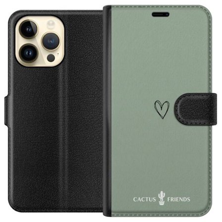 Kompatibel Tegnebogsetui til Apple Apple iPhone 15 Pro Max Cactus and Friends – SageLove