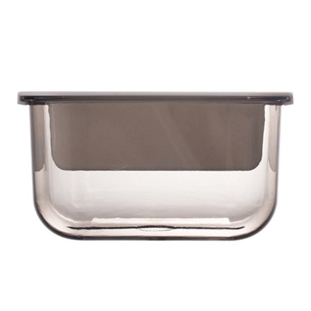 Gennemsigtig selvklæbende vævsboks holder toiletpapirholder til hjemmet Restaurant Badeværelse Skrivebord Soveværelse Kaffebrun