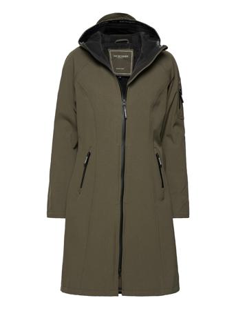 Long Raincoat Outerwear Rainwear Rain Coats Grønn Ilse Jacobsen
