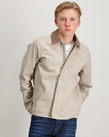Jack & Jones JJEGRAHAM WORKER JACKET JNR Beige Jakker Dreng - Kids Brand Store