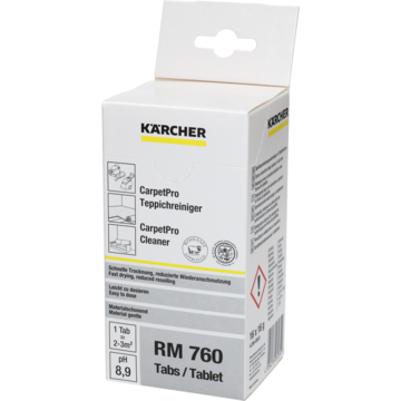 Textilrengöringsmedel i tablettform Kärcher RN 760