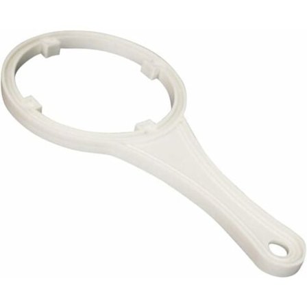 Vannfilternøkkel Plastfilterhusnøkkel Helhusfilternøkkel 10 Tommer Hvit