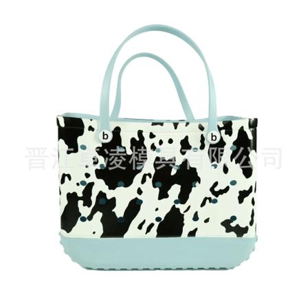 Extra stora Bogg-väskor EVA vattentäta sommar axelväskor utomhus reseväska stor arrangör damer tote shopping Bogg-väska gåvor Style09 XL