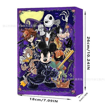2025 Halloween adventskalender blind box ornament nya blind box leksaker kreativa leksaker