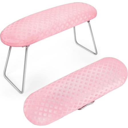 Manikyyrialusta, (Pinkki) Mikrokuituinen Nahkainen Kynsien Manikyyrialusta
