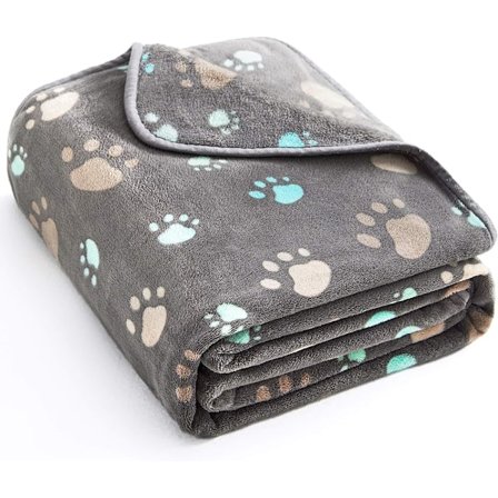 Supermykt, varmt og fluffy teppe for kjæledyr Hundeteppe Katteteppe Fleeceteppe/Dyr sove teppe Sengeteppe for hundeseng sofa og divan