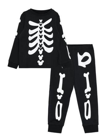 Nmmodell Mickey Nightset Wdi Pyjamas Set Svart Name It