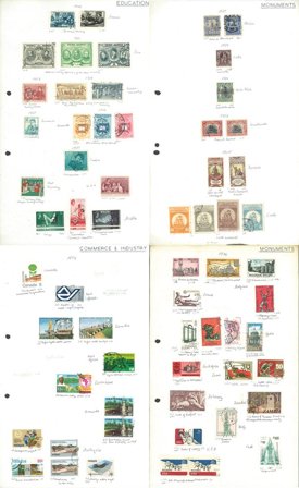 Diverse lande - Motivsamling industri i ringbind