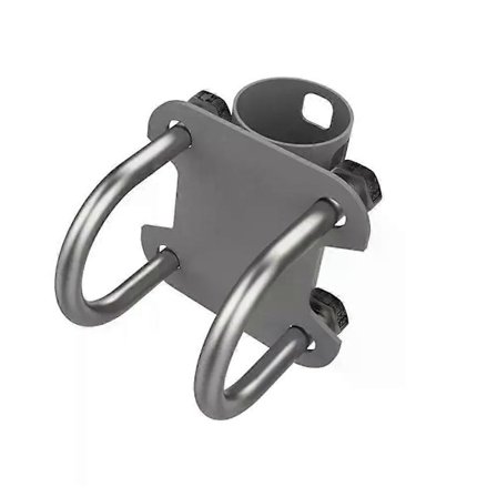 För StarLink V2 Fäste 30-50mm Bygeladapter Rostfritt Stål Antennfäste För Husbil Yacht Räcke Horisontell Stång [DB]