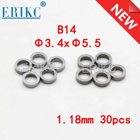 B14 1,15–1,63 mm:n ruiskutussuuttimen säätötiiviste B14 Common Rail -suuttimen säätölevyt aluslevyt BOSCH-ruiskutussuuttimen tiivisteille