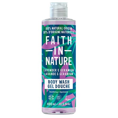 Faith In Nature Lavendel Showergel 400 ml, Skincare, Kropspleje, Bodyshampoo