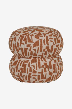 WOOOD - Anic Puff - Brun - Fotskamler & puffer - Fra Homeroom