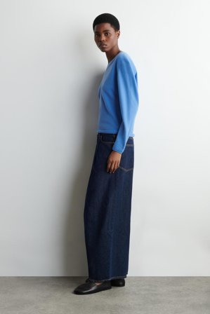 COS Femme Jean Twine Barrel in Bleu