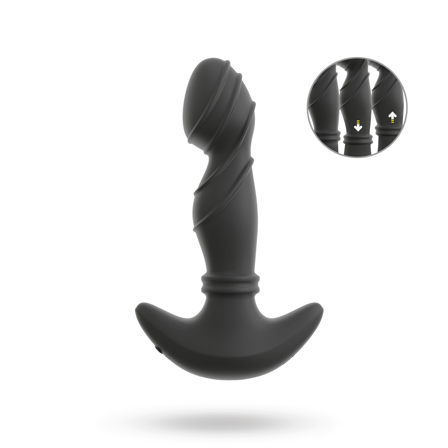 Vibrating Prostate Plug with Moving Rings - Vuxen.dk: For ham