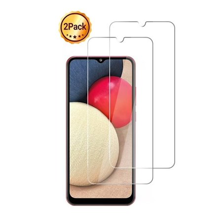 [2-PACK] Kompatibel med [2-Pack] Samsung Galaxy A17 Skärmskydd i härdat glas