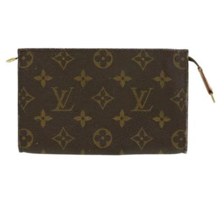 Louis Vuitton Vintage, Pre-owned Canvas pouches Bruin, unisex, Maat:ONE Size