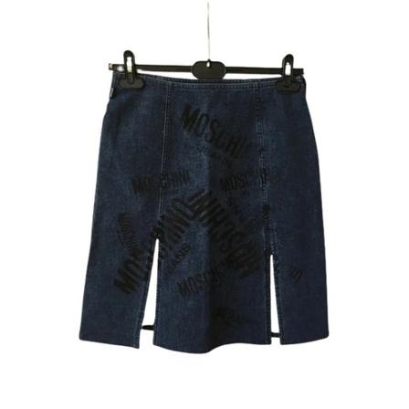 Moschino Pre-Owned Pre-ownedDenimbottoms Blå, Dame