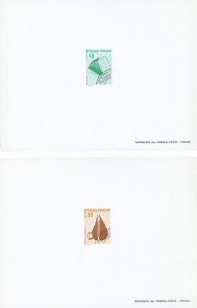 Frankrig 1990 - Forudannulleret YT 206-09 - Luksus prøvetryk
