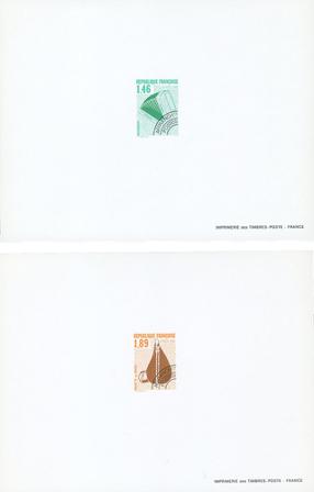 Frankrig 1990 - Forudannulleret YT 206-09 - Luksus prøvetryk