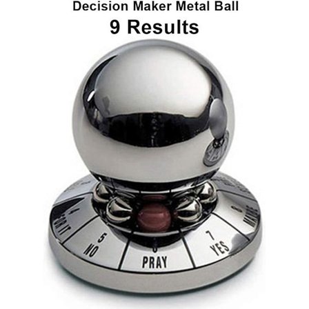 Decision Maker Metal Ball, Prophecy Destiny Decision Ball Office