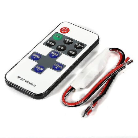 12v RF trådlös fjärrströmbrytare styrenhet dimmer för Mini LED-listljus Ny