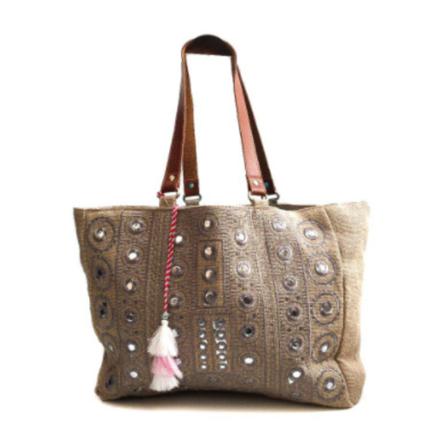 By Baunbaek, Melissa shopping bag Beżowy, Kobieta, Rozmiar: ONE Size