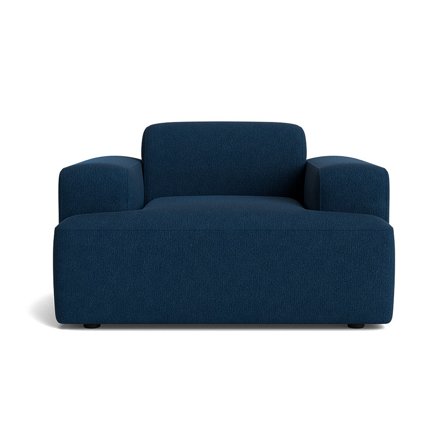 Madrid lænestol - Aragon Blå - 129x101x75 - Lænestol