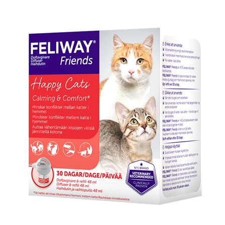Feliway - Friends duftdispenser 48 ml startsett for duftdispensere - Katt - Kattepleie & kosttilskudd - Feromoner og stress - ZOO.no