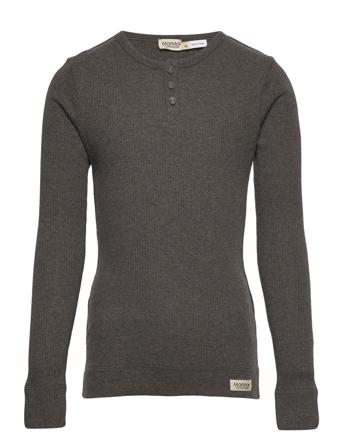 Tee Ls Langærmet T-shirt Grå MarMar Cph