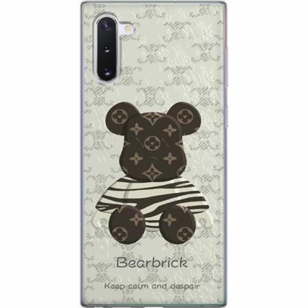 Samsung Galaxy Note10 Genomskinligt Skal Brown Bear