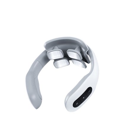 Elektrisk Lavfrekvent Pulserende Cervikal Massager USB-opladning Nakke Skulder Massager Til Hjemmekontor