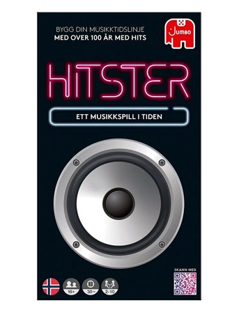 Asmodee Hitster Original Norwegian (New) - Black - NORWEGIAN