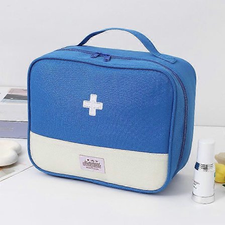Oppbevaringspose for medisin Mini tom førstehjelpspose for nødsituasjoner