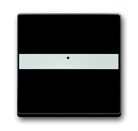 ABB Impressivo 1764 NLI-885 Vippa matt svart, 1-pol/trapp/kors, kan märkas, Strömbrytare & vägguttag