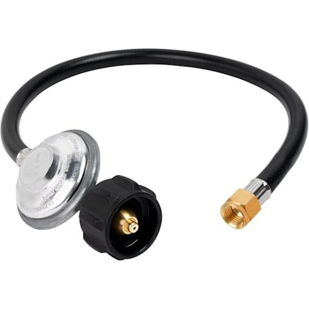 Lavtryk Propanslangesæt - Propangas Regulator Til Tanke Og Apparater (2ft)