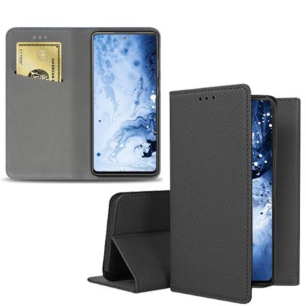 Motorola Moto G100 Flip Fodral Plånboksfodral Svart Svart