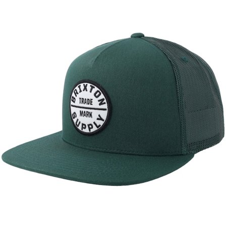 Brixton - Groen Cap - "Oath Dark Green Trucker " @ Hatstore
