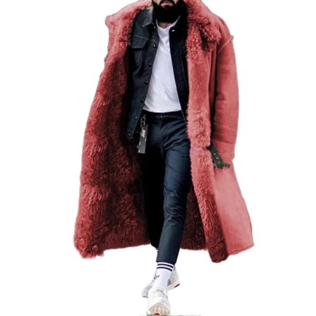 Tykk Vinterjakke til Mænd i Mellemlang Længde Plus Size Design Overtøj Ideel Gave til Ekstreme Vintre