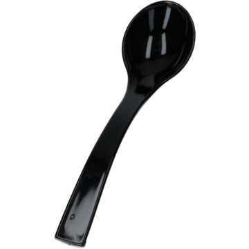 BUFFETSKJE SORT PMMA 24CM